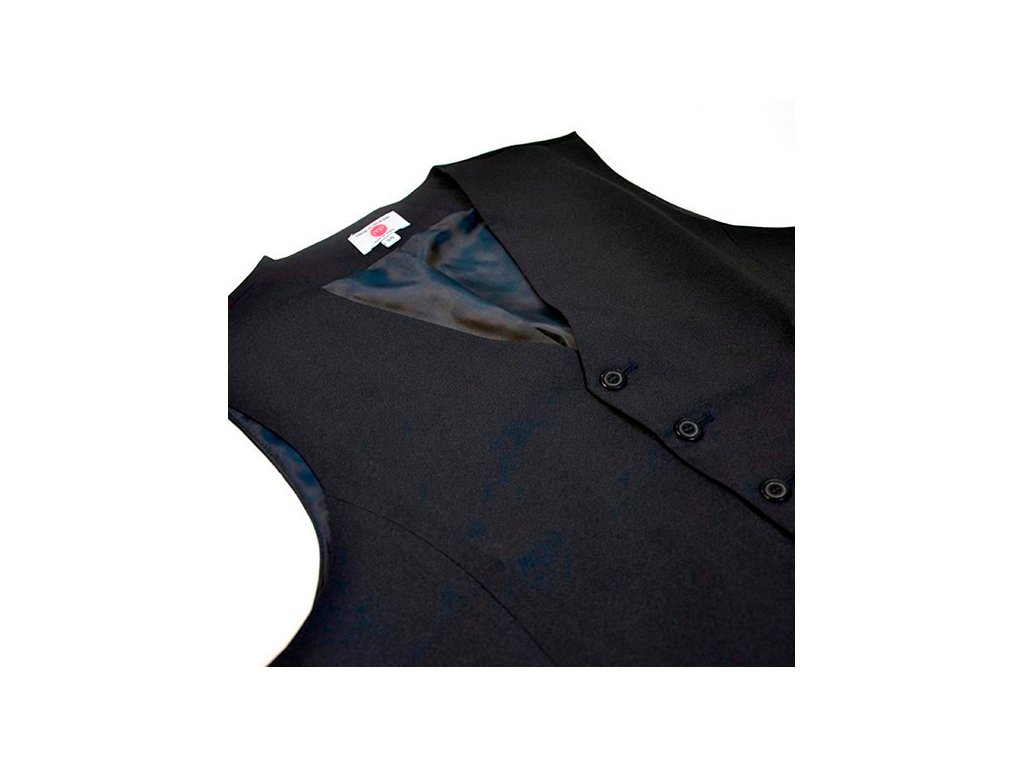 Gilet Zwart Heren